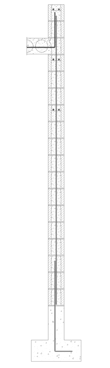 Masonry structural Section A